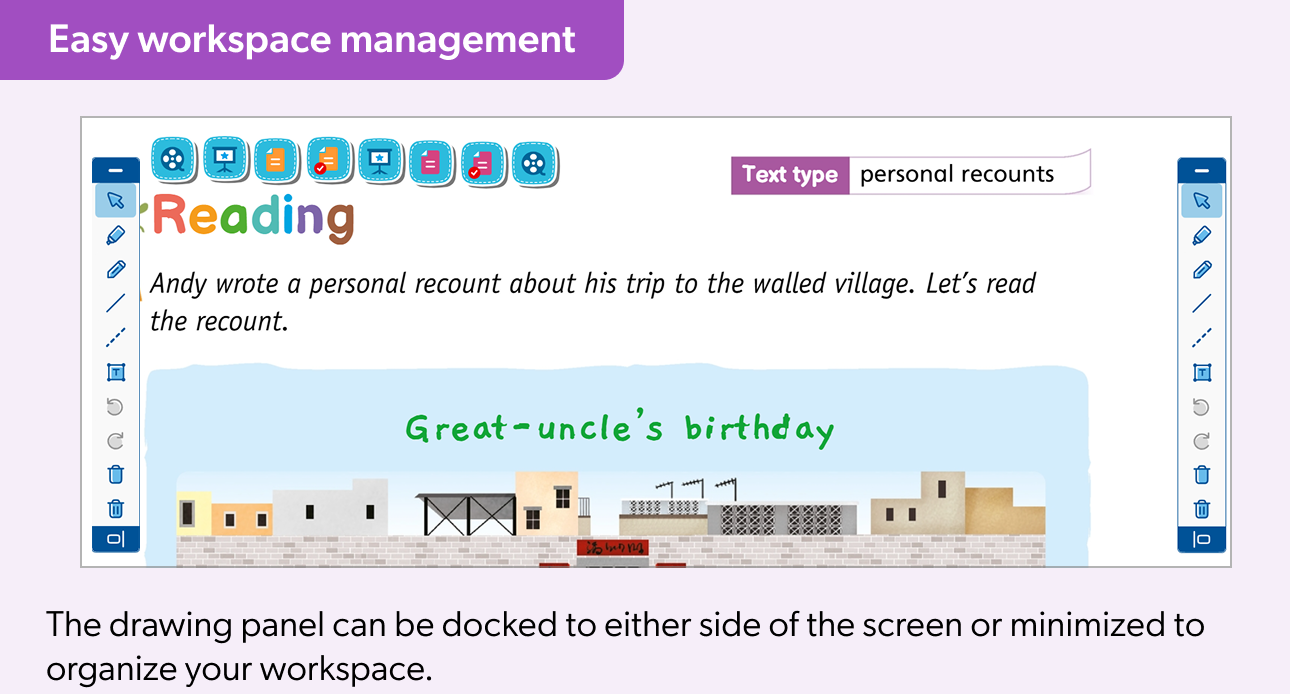Easy workspace management