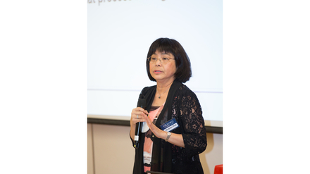 Mrs Julia Wan, Consultant of Creative English Teaching & Part-time Lecturer of English Literature of the Department of English Language and Literature, Hong Kong Baptist University