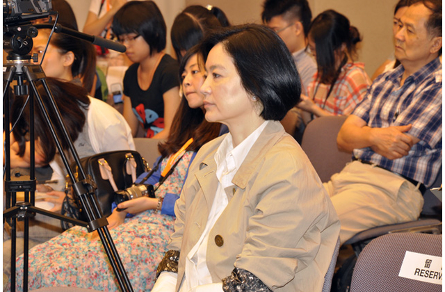 著名影星林青霞也來捧場。