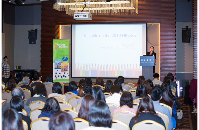 Ms Jacqui Koo shared some ways to prepare students for the HKDSE.