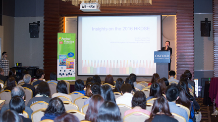 Ms Jacqui Koo shared some ways to prepare students for the HKDSE.