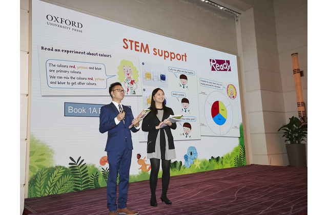 The Editorial team showing teachers how Ready supports STEM education.
