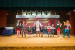 Primary students sang Christmas carols and danced along with Santa Claus from Finland.