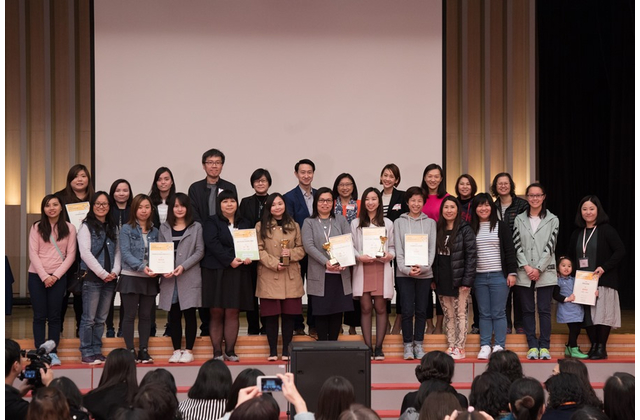 得獎者大合照