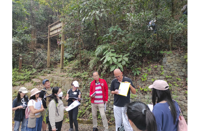 大埔滘自然護理區的林地考察